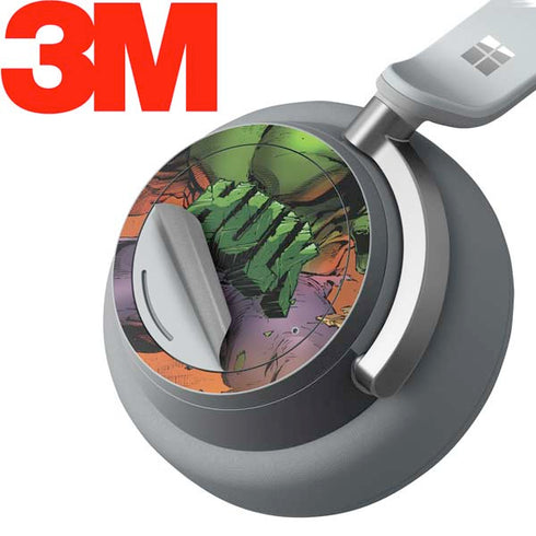 Marvel Hulk Smash Surface Headphones Skin
